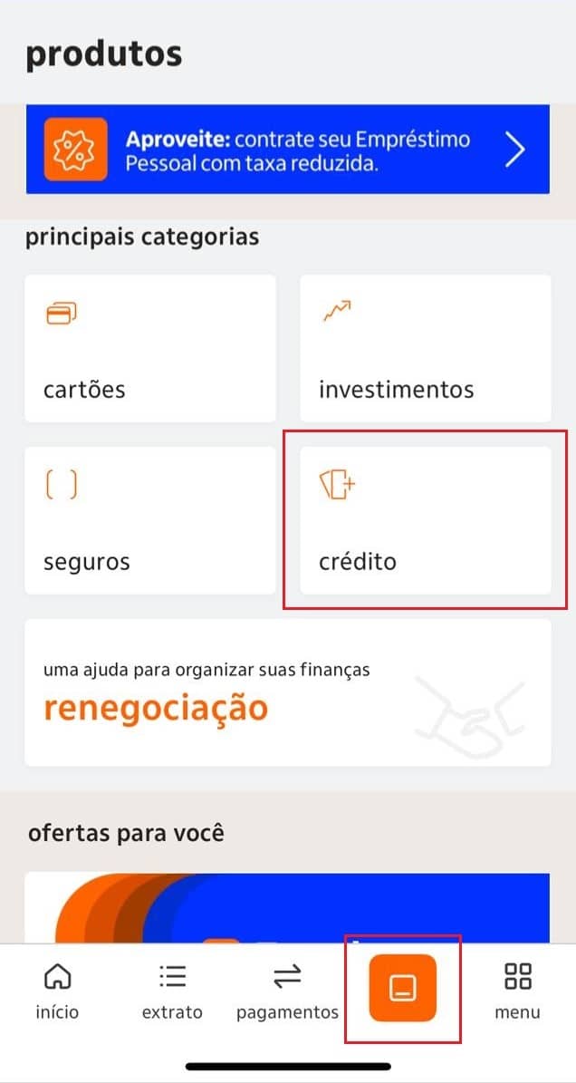 como solicitar empréstimo do Itaú