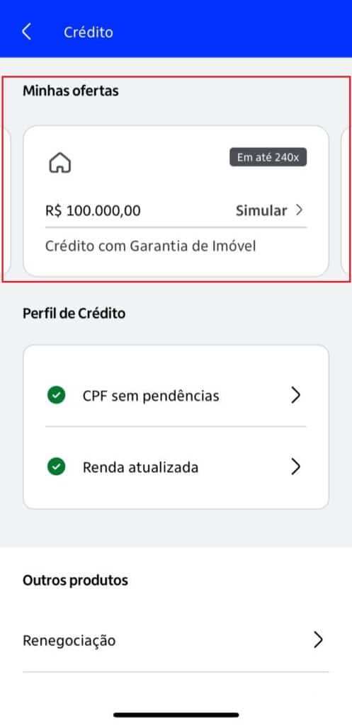 Itaú empréstimo pelo app