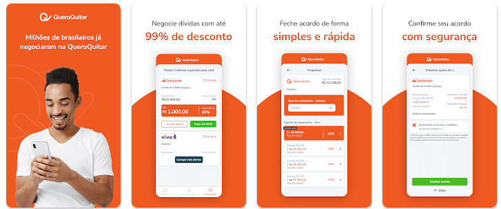 app quero quitar é confiável