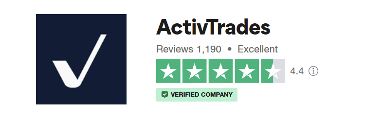 рейтинг ActivTrades в TrustPilot