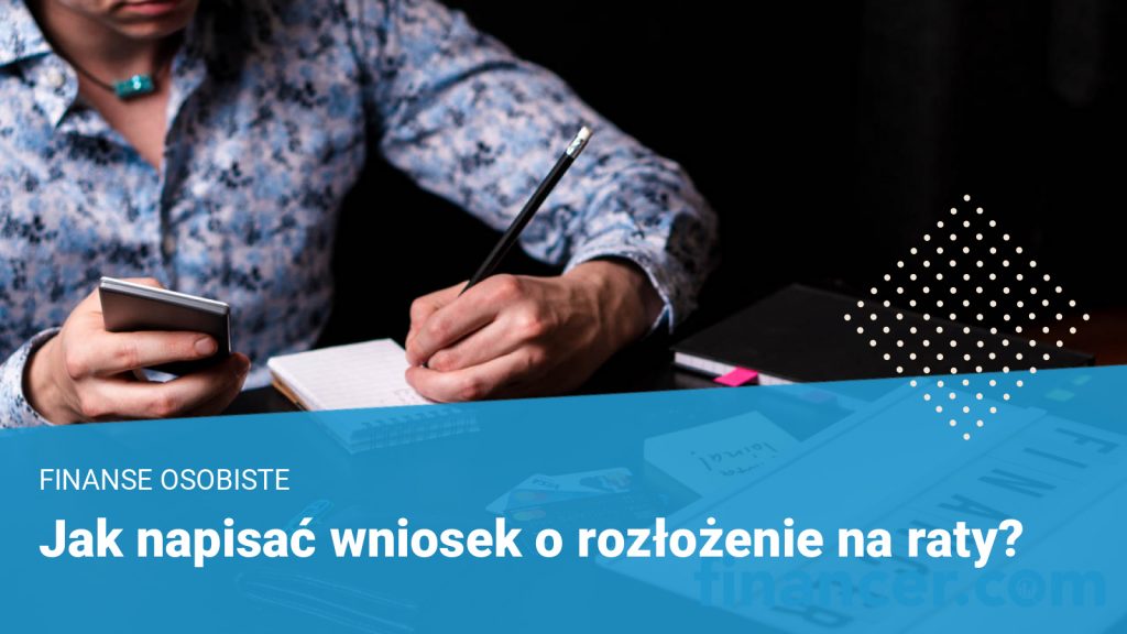 wniosek o rozłożenie na raty