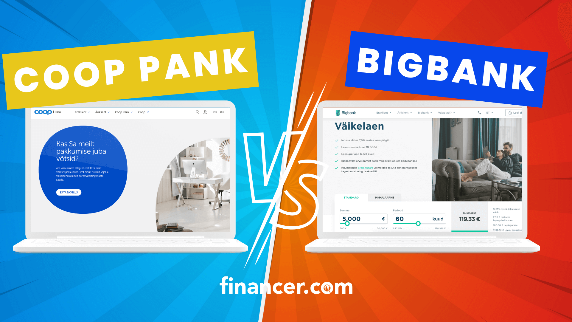 coop väikelaen vs bigbank väikelaen